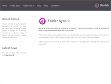 Tablet Screenshot of destek.co.uk